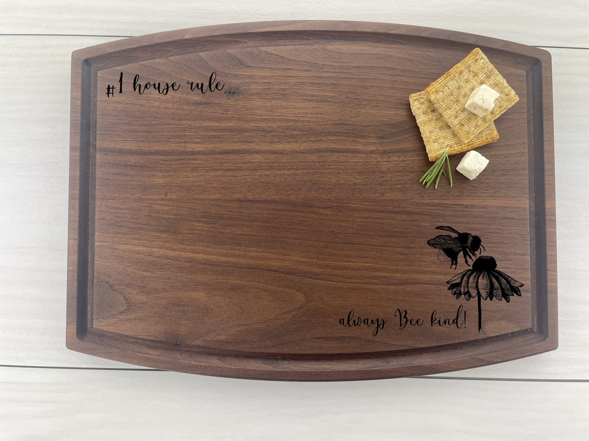 Bee Lover Gift - Personalized Cutting Board - 329