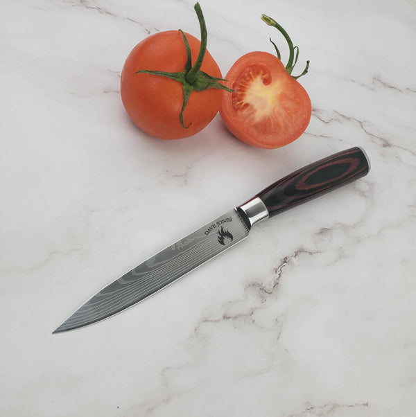 The Flame - Personalized 5" Knife - 020