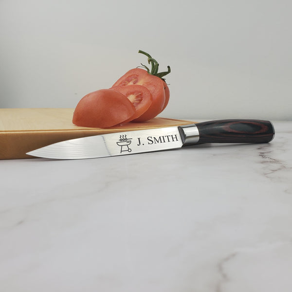 BBQ Knife - Personalized 5" Knife - 005