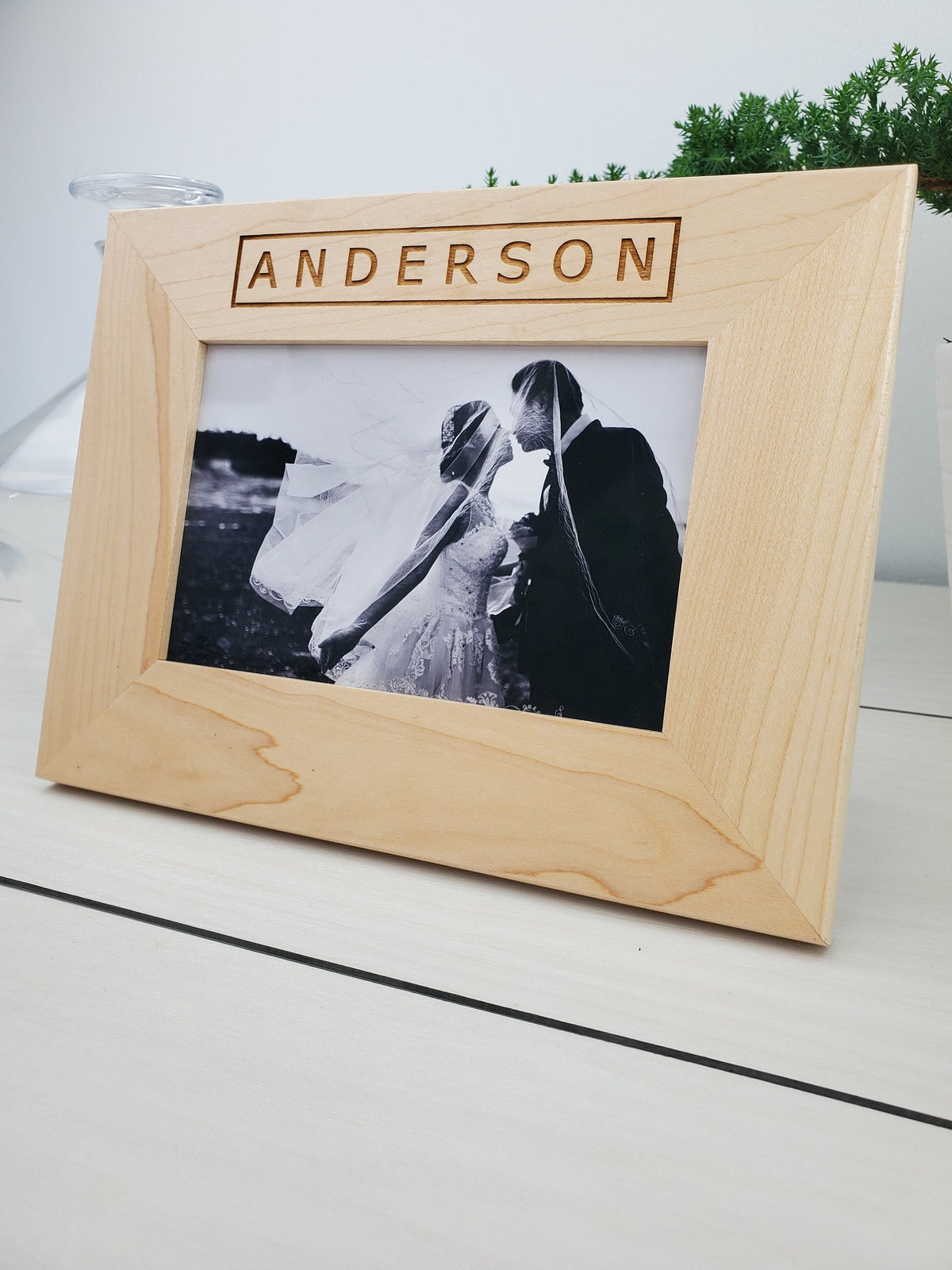 Family Name - Custom Engraved Picture Frame - 005