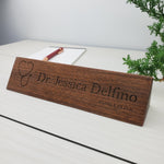 Doctor Gift - Personalized Wood Desk Block - 009 2