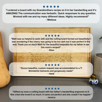 Personalized Recipe Cutting Board 9
