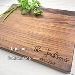 Family Style Personalized Cutting Board 10