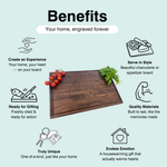 Personalized Cutting Board - Engraved Home Portrait 5