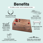 The Wreath - Personalized Cutting Board 4