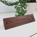 Vet Gift - Personalized Wood Desk Block - 008 1
