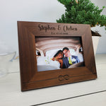Tied the Knot - Custom Engraved Picture Frame - 011 3
