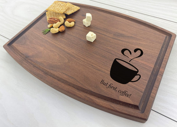 Coffee Lover - Personalized Cutting Board - 325