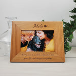 Dog Nose - Custom Engraved Picture Frame - 077 3