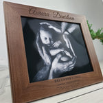 Baby Announcement - Custom Engraved Picture Frame - 014 2