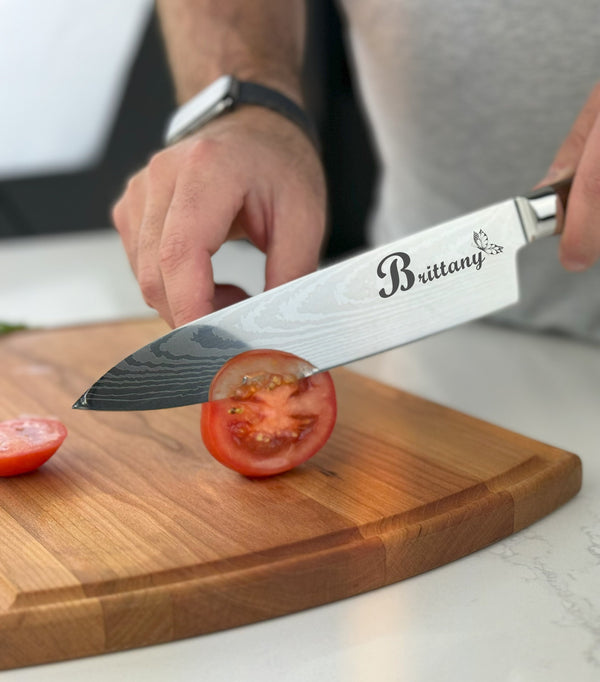 Butterfly Name - Personalized Chef Knife - 387