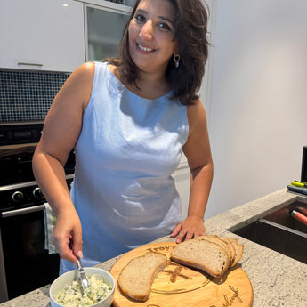 The Sourdough Baker - Personalized Circular Cutting Board