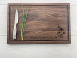 Bouquet of Lilies - Personalized Cutting Board - 308 2