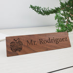 Best Teacher Ever - Personalized Wood Desk Block - 005 2