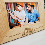 Tool Set - Custom Engraved Picture Frame - 022 3