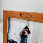 Housewarming Gift - Custom Engraved Picture Frame - 083 3