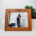 Housewarming Gift - Custom Engraved Picture Frame - 083 1