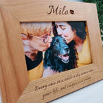Dog Nose - Custom Engraved Picture Frame - 077 2