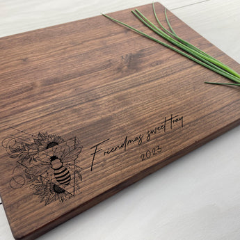 Bumble Bee Nature Lover - Personalized Cutting Board - 330