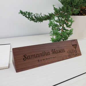 Desk Name Plate