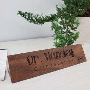 Desk Name Plate