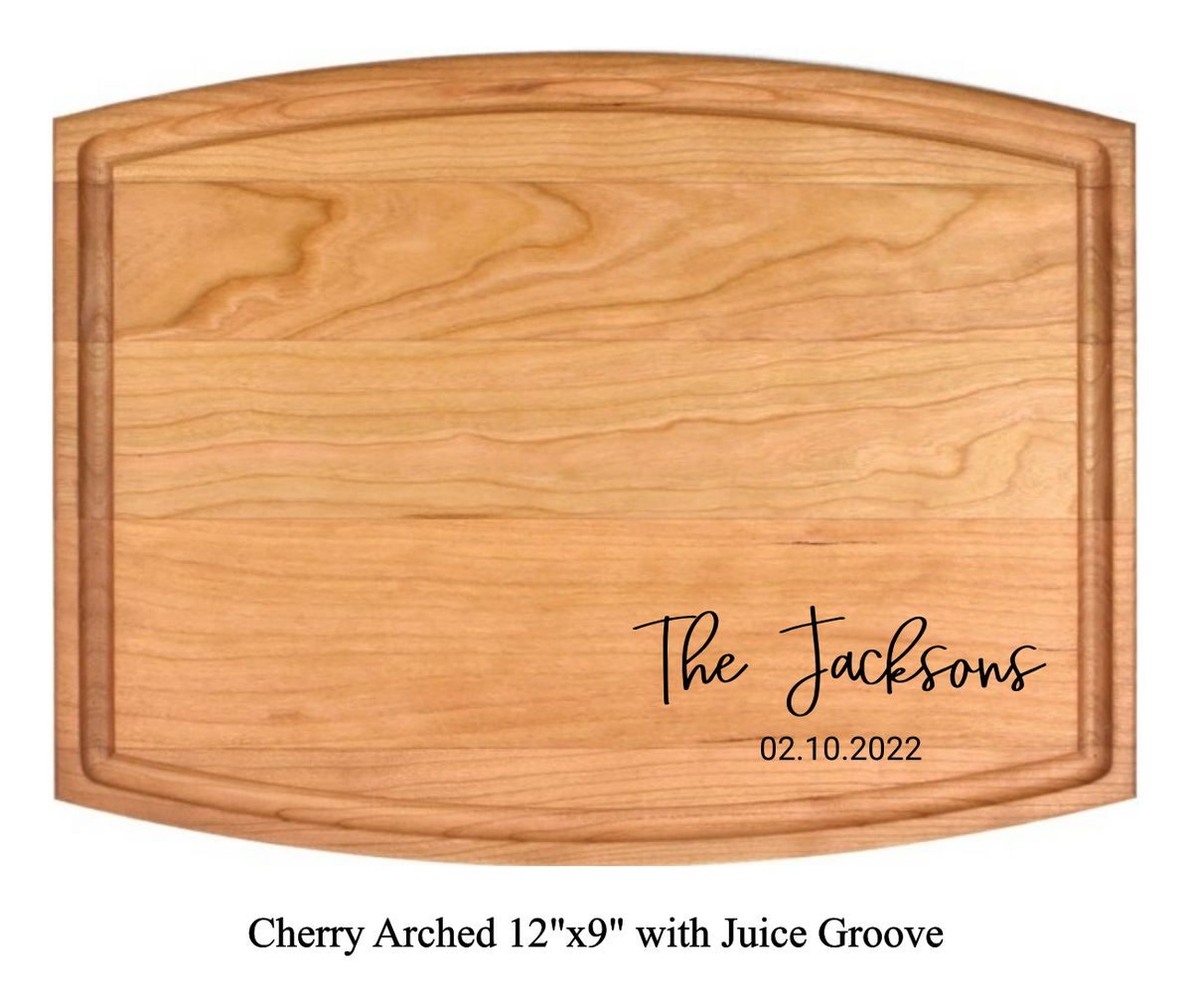 Family Style Personalized Cutting Board