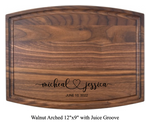 The Happy Couple - Personalized Cutting Board - 048 25