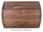 The Happy Couple - Personalized Cutting Board - 048 28