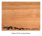 Personalized Cutting Board - The Mountains are Calling - 121 14