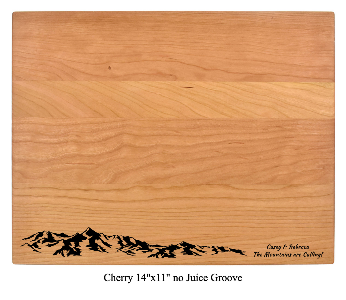 Personalized Cutting Board - The Mountains are Calling - 121