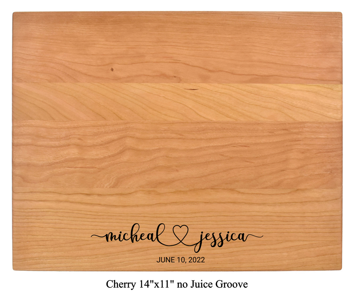 The Happy Couple - Personalized Cutting Board - 048