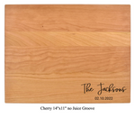 Family Style Personalized Cutting Board 22