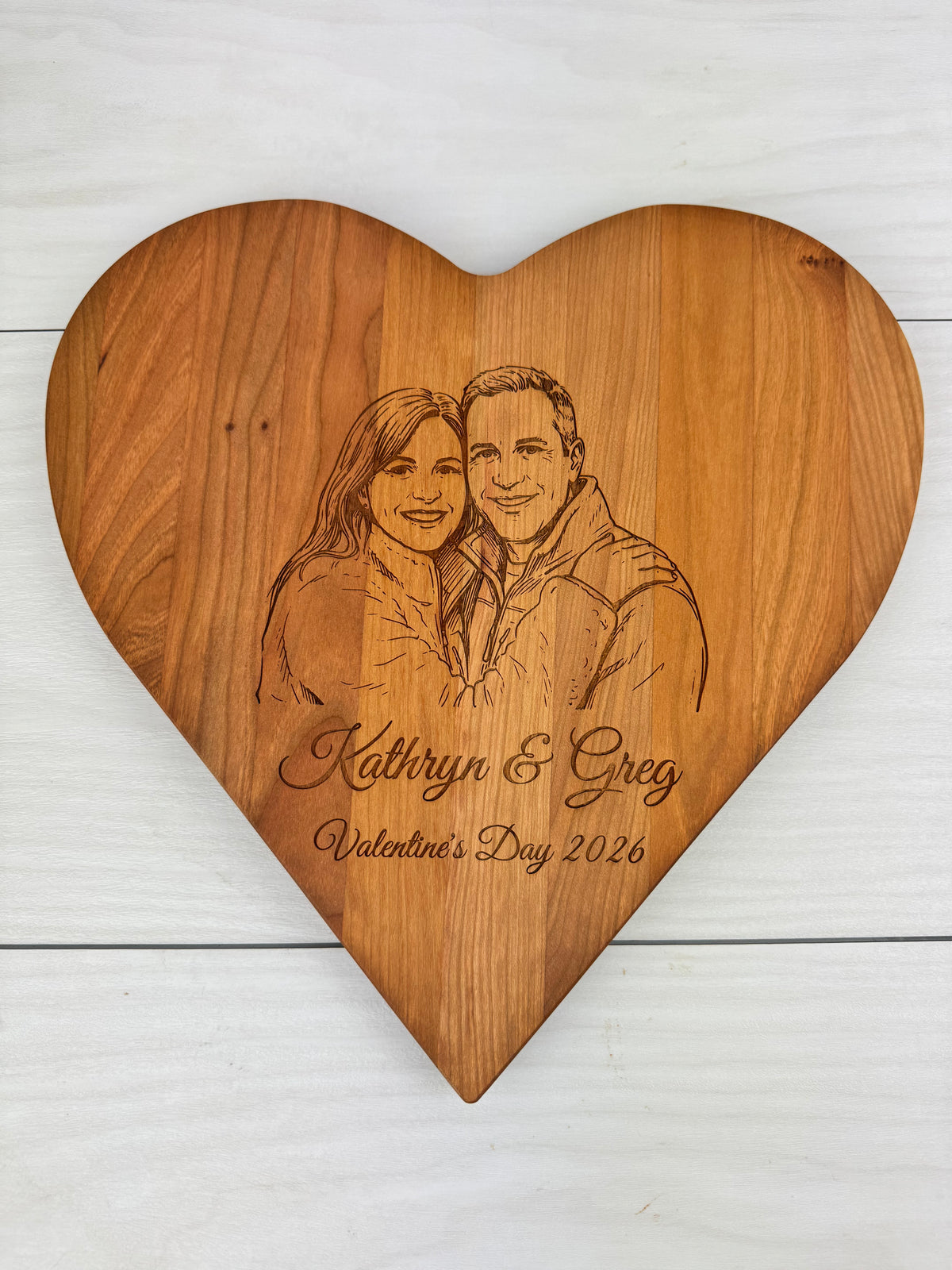 My Valentine Personalized Cutting Board