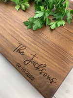 Family Style Personalized Cutting Board 3