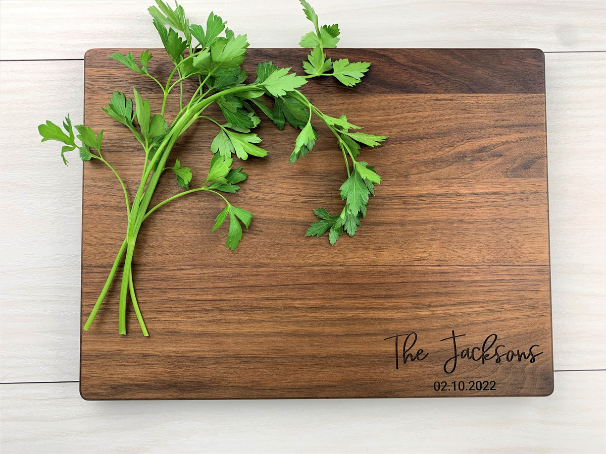 Family Style Personalized Cutting Board