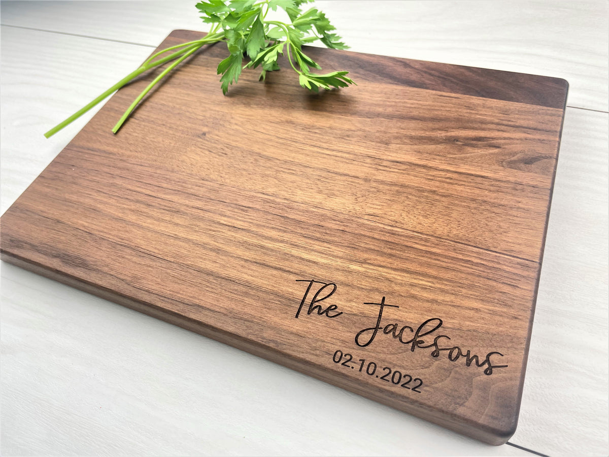 Family Style Personalized Cutting Board