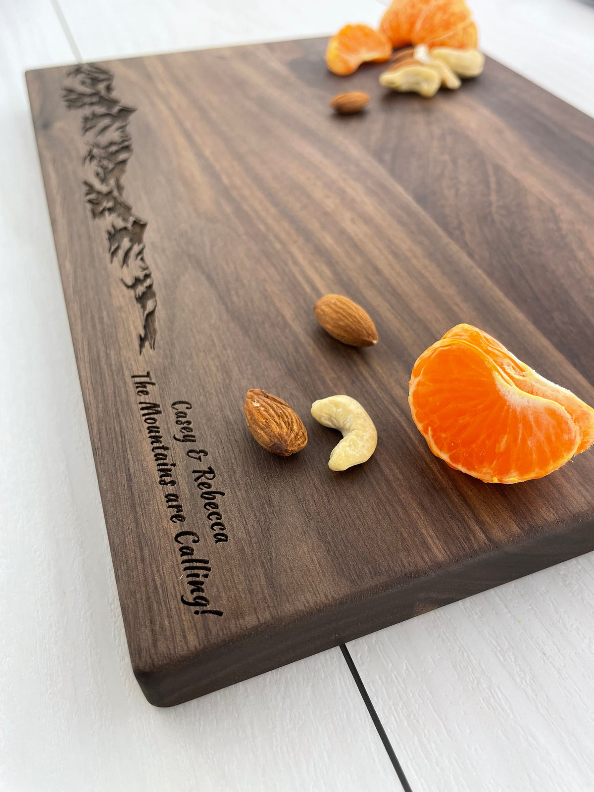Personalized Cutting Board - The Mountains are Calling - 121