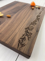 Personalized Cutting Board - The Mountains are Calling - 121 3