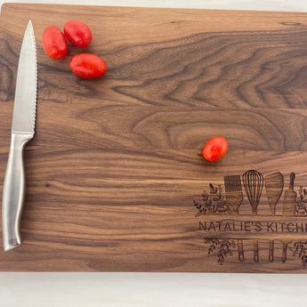 House Warming Gift - Personalized Cutting Board - 140
