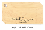 The Happy Couple - Personalized Cutting Board - 048 14