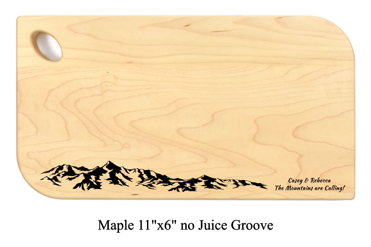 Personalized Cutting Board - The Mountains are Calling - 121
