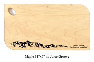 Maple with Cutout 11" x 6"