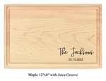 Family Style Personalized Cutting Board 30