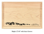 Personalized Cutting Board - The Mountains are Calling - 121 25