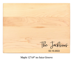 Family Style Personalized Cutting Board 18
