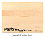 Personalized Cutting Board - The Mountains are Calling - 121 13