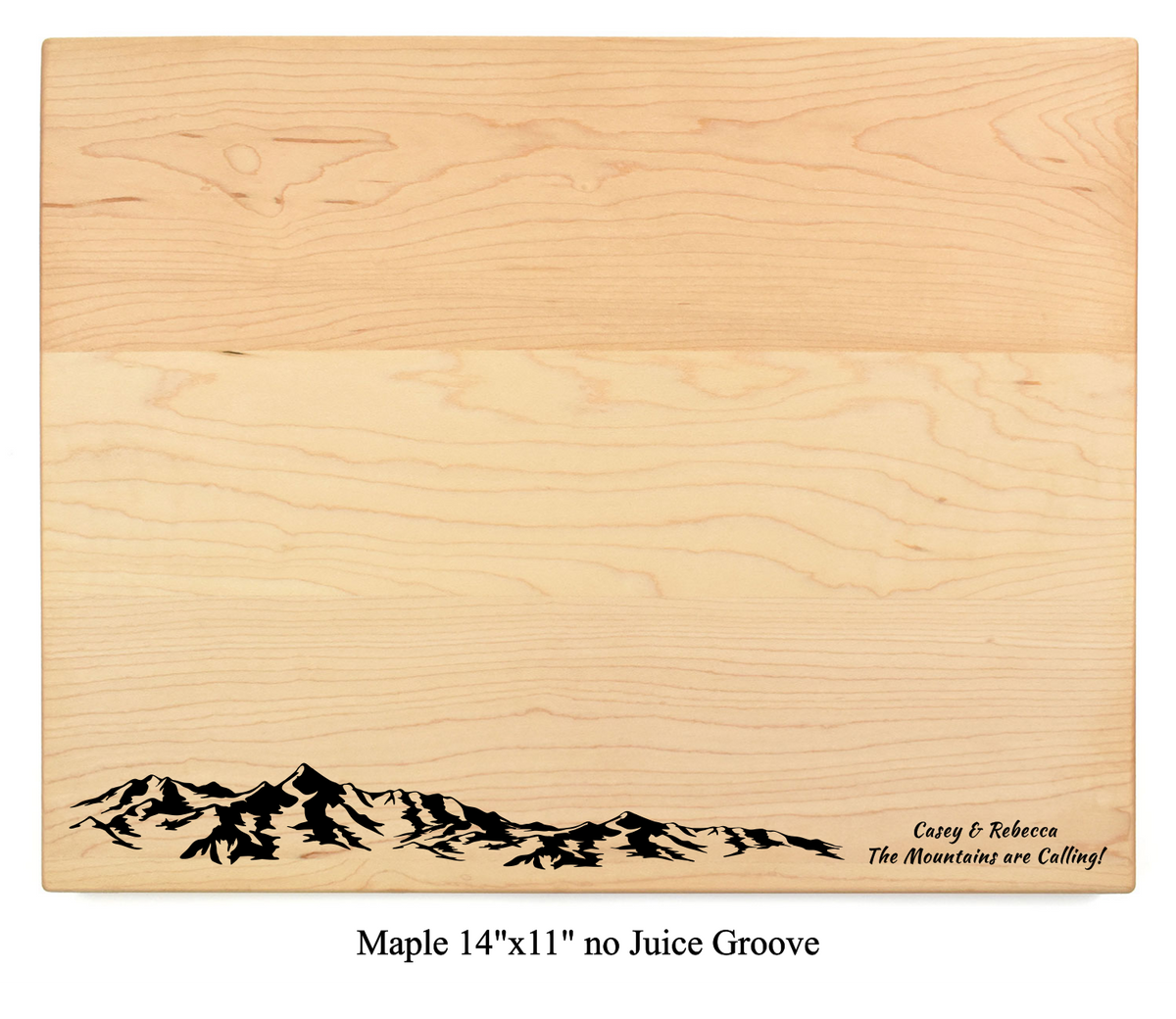 Personalized Cutting Board - The Mountains are Calling - 121