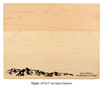 Personalized Cutting Board - The Mountains are Calling - 121 16