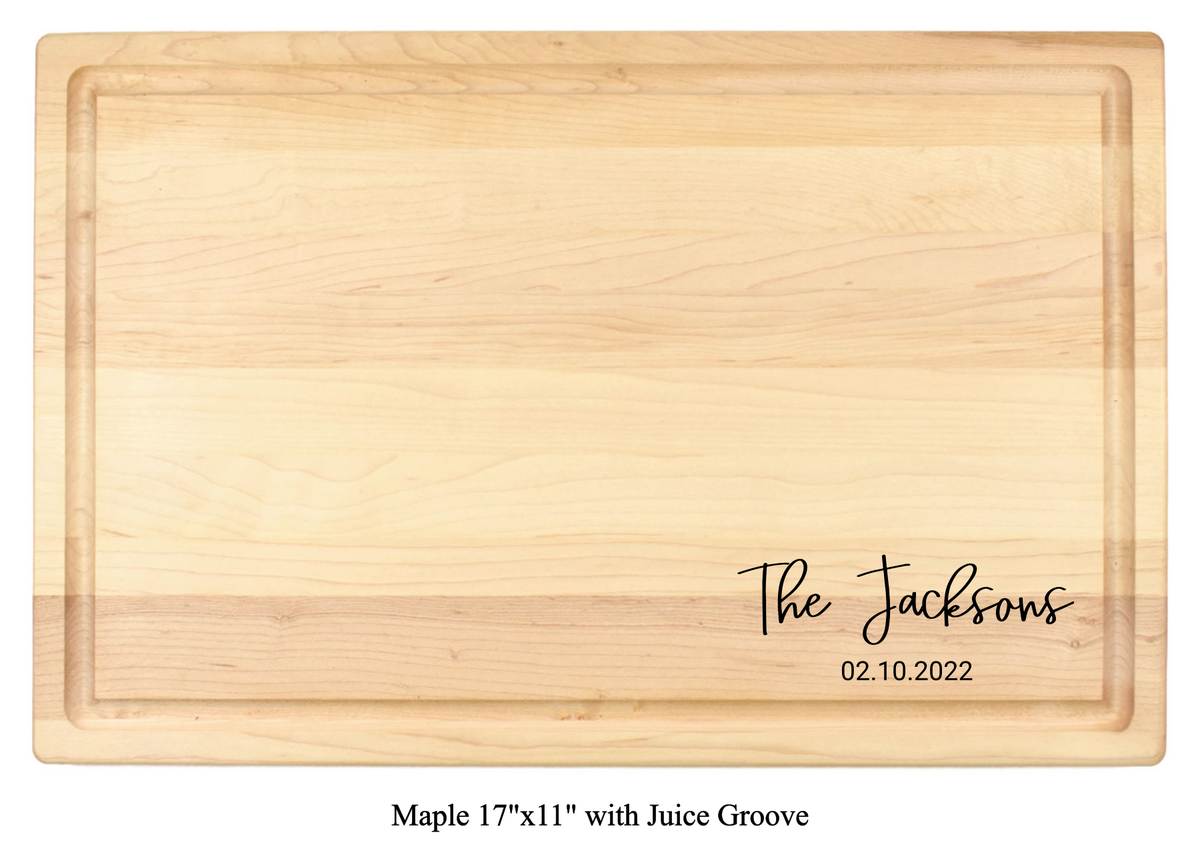 Family Style Personalized Cutting Board