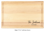 Family Style Personalized Cutting Board 33